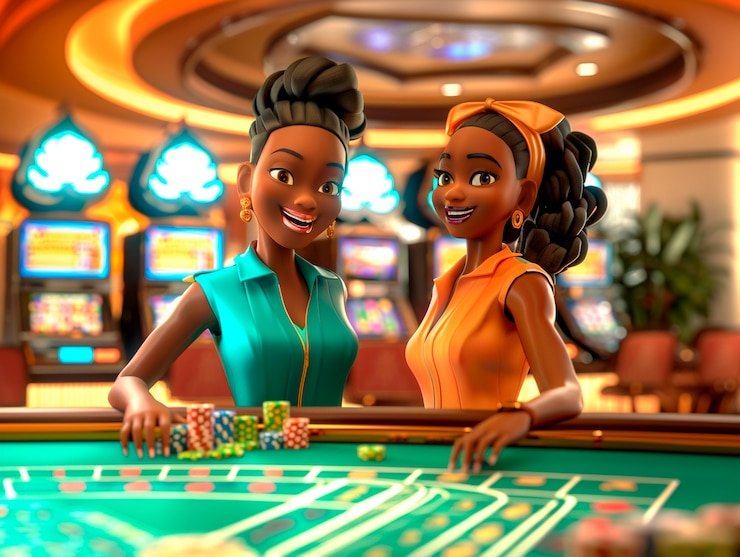 Adventures Beyond Wonderland slot reels with Wonderland-themed symbols and golden borders